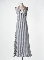 Robe longue bleu MUSIER pour femme seconde vue