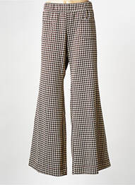 Pantalon droit marron MAT FASHION femme