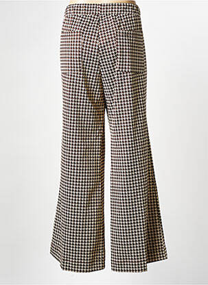 Pantalon droit marron MAT FASHION femme