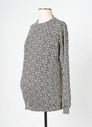 T-shirt / top maternité noir NOPPIES femme