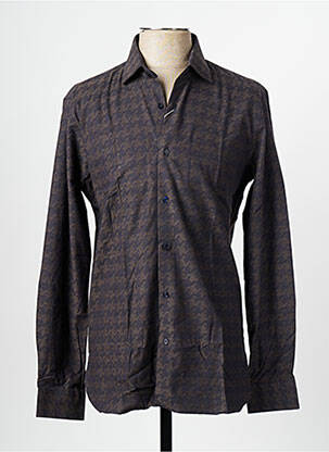 Chemise manches longues gris ATELIER PRIVÉ homme