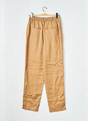 Pantalon droit marron VILA pour femme seconde vue