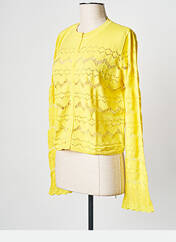 Gilet manches longues jaune TWINSET pour femme seconde vue