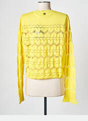 Gilet manches longues jaune TWINSET pour femme seconde vue