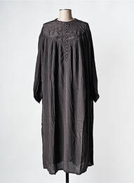 Robe mi-longue gris BELLE PIÈCE femme