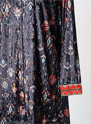 Robe courte noir WILD femme