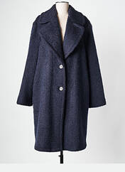 Manteau long bleu PERSONA BY MARINA RINALDI pour femme seconde vue