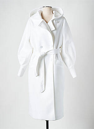 Manteau long beige TWINSET femme