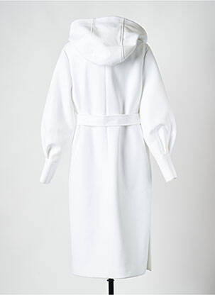 Manteau long beige TWINSET femme