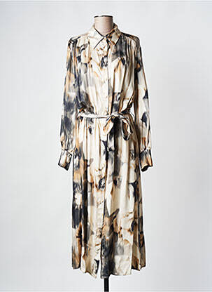 Robe longue noir PLEASE femme