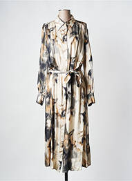 Robe longue noir PLEASE femme