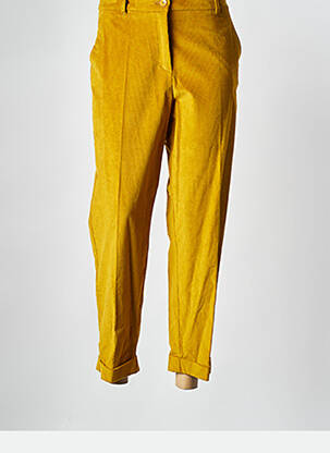 Pantalon droit jaune PENNYBLACK femme
