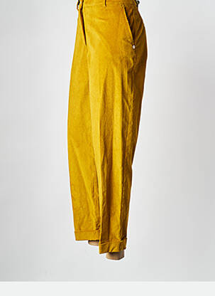 Pantalon droit jaune PENNYBLACK femme
