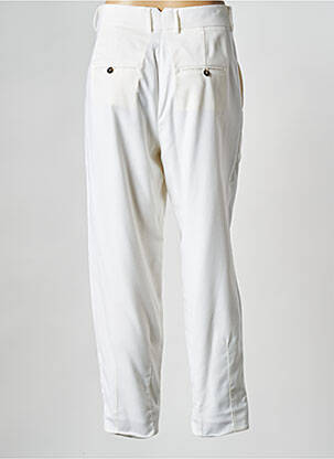 Pantalon droit blanc MARGAUX LONNBERG femme