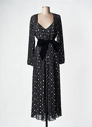 Robe longue noir THE KOOPLES femme