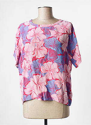 Top bleu ATTIC AND BARN femme