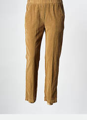 Pantalon droit jaune DIEGA pour femme seconde vue