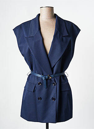 Veste chic bleu IMPERIAL femme