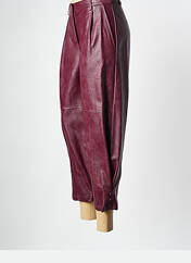 Pantalon 7/8 violet IMPERIAL pour femme seconde vue