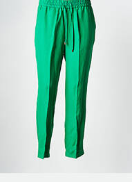 Pantalon droit vert PINKO femme