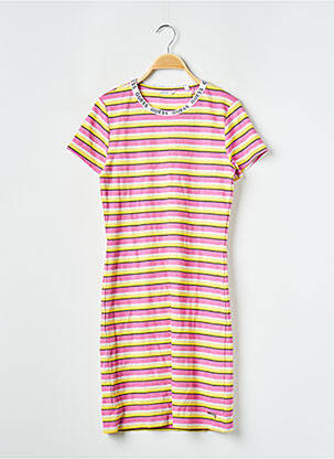 Robe courte rose GUESS fille