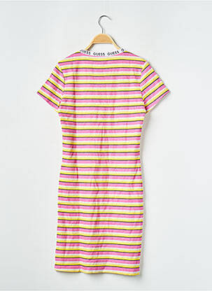Robe courte rose GUESS fille
