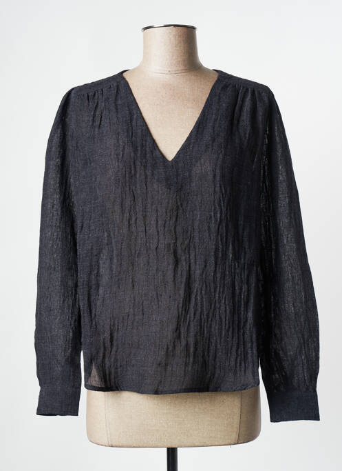 Top bleu POMANDERE pour femme