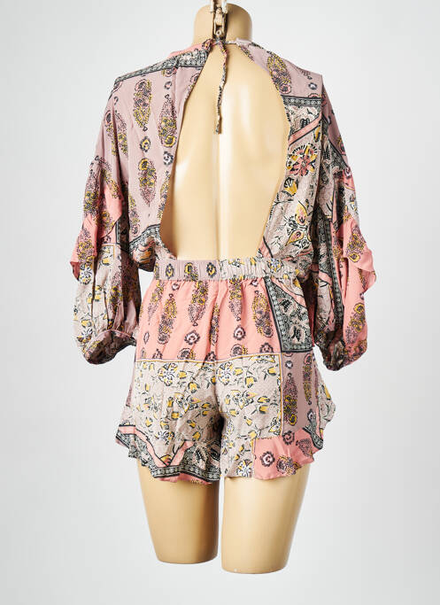 Combishort rose SESSUN pour femme