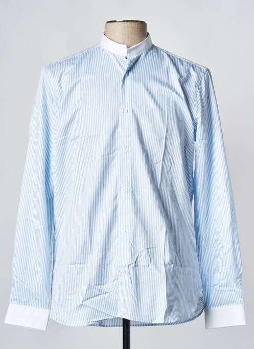 Chemise manches longues bleu ATELIER PRIVÉ pour homme