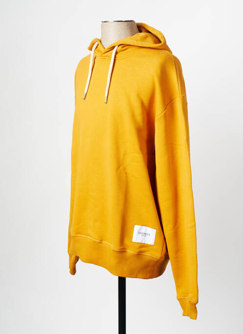 Sweat-shirt jaune LES DEUX pour homme