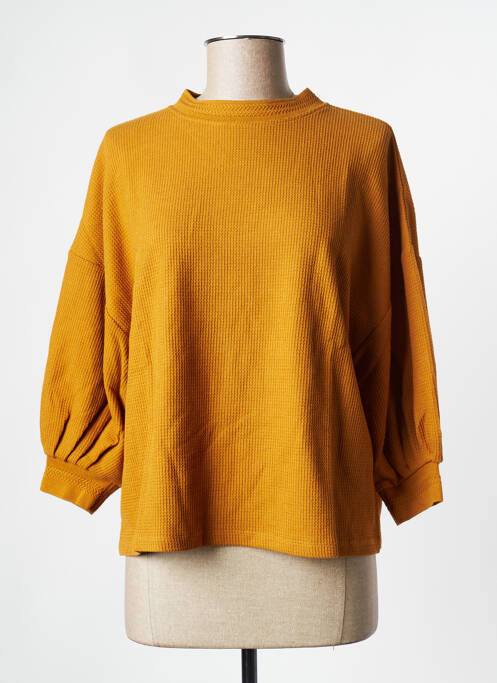 Top orange SESSUN pour femme