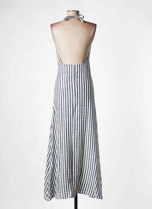 Robe longue bleu MUSIER femme