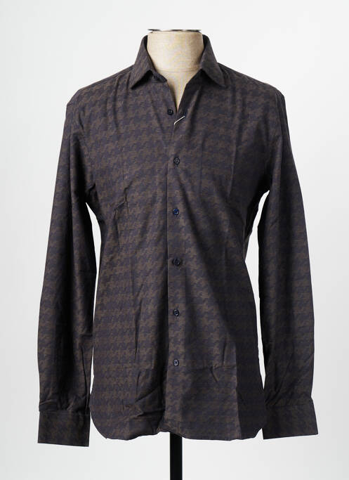 Chemise manches longues gris ATELIER PRIVÉ pour homme