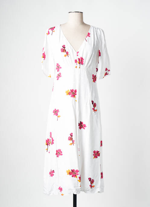 Robe mi-longue blanc PAUL SMITH pour femme
