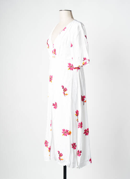 Robe mi-longue blanc PAUL SMITH pour femme