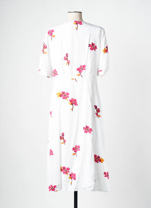 Robe mi-longue blanc PAUL SMITH pour femme