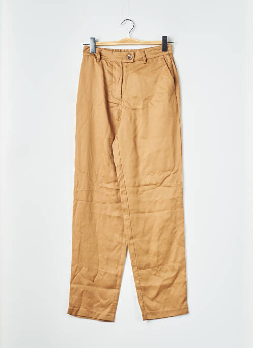 Pantalon droit marron VILA pour femme