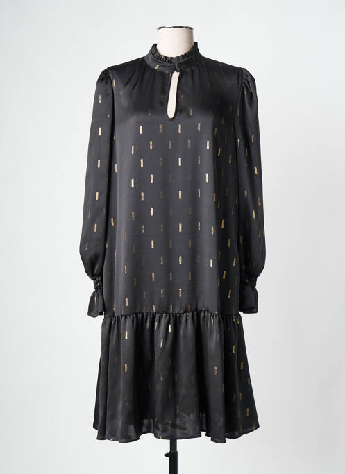 Robe mi-longue noir PERSONA BY MARINA RINALDI pour femme