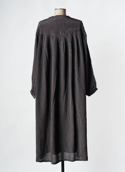 Robe mi-longue gris BELLE PIÈCE femme