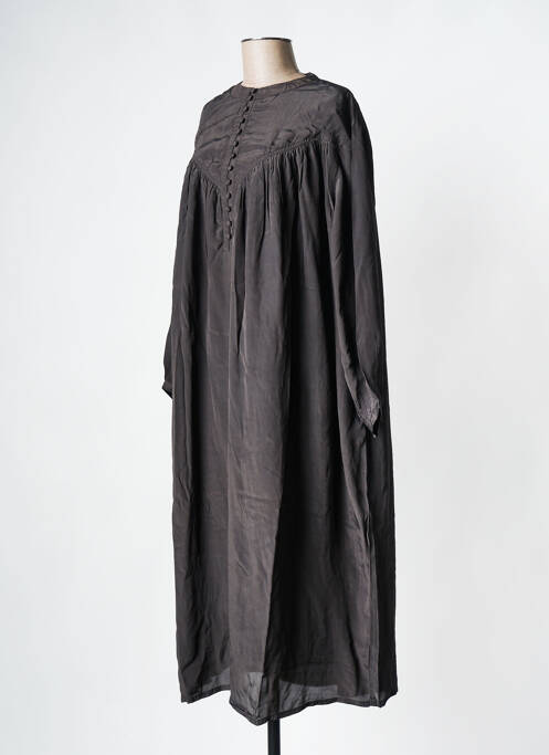 Robe mi-longue gris BELLE PIÈCE femme