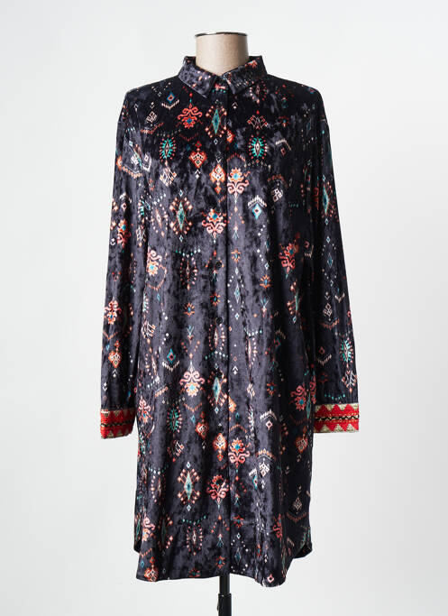 Robe courte noir WILD pour femme