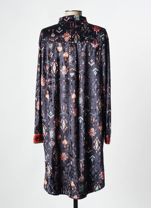 Robe courte noir WILD femme