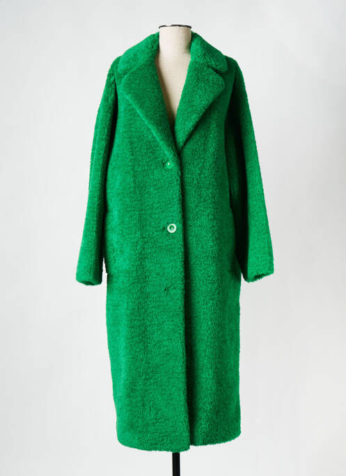 Manteau long vert STAND STUDIO pour femme