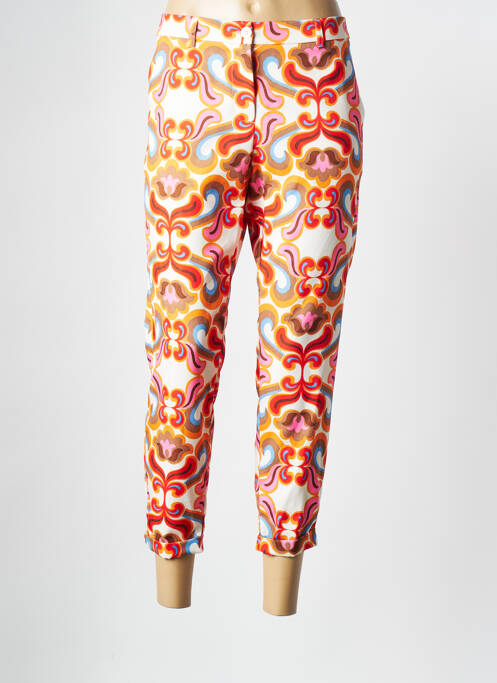 Pantalon 7/8 orange IMPERIAL pour femme