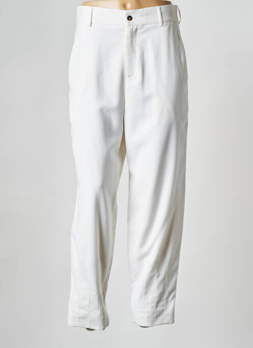 Pantalon droit blanc MARGAUX LONNBERG pour femme