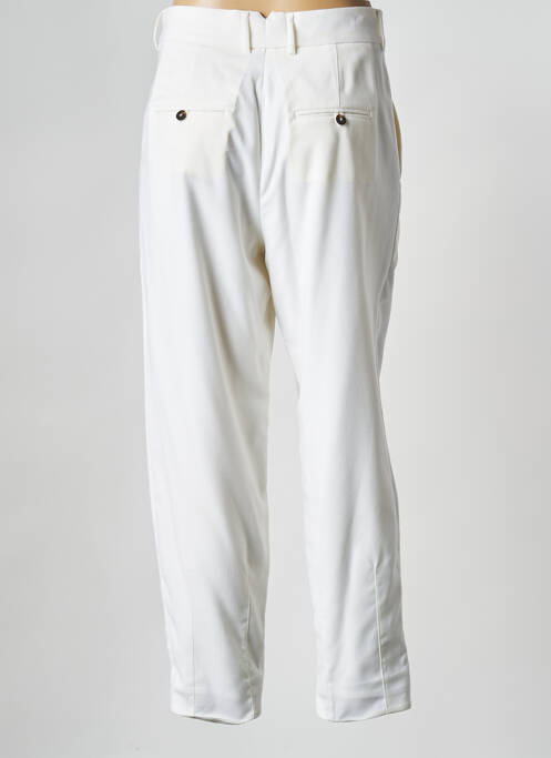Pantalon droit blanc MARGAUX LONNBERG pour femme