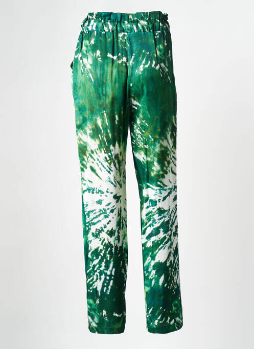 Pantalon droit vert LA PETITE FRANCAISE pour femme