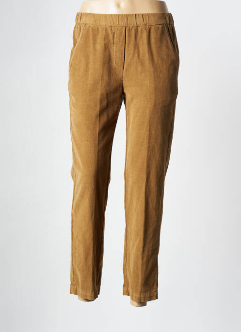 Pantalon droit jaune DIEGA pour femme