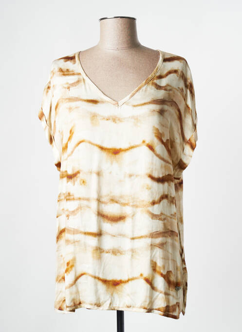 Top beige PLEASE pour femme