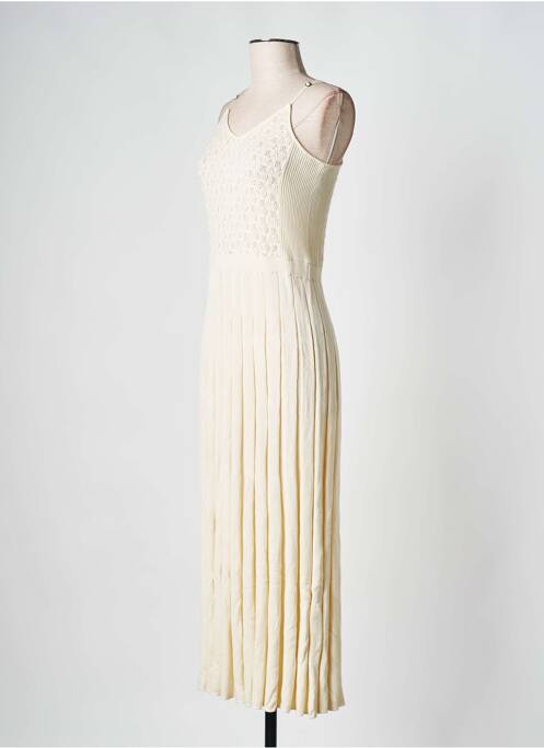 Robe longue beige SESSUN pour femme